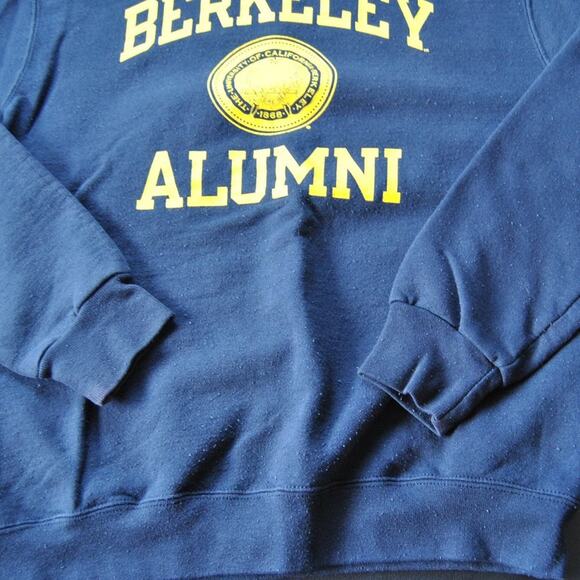 Berkley Alumni Small Blue & Yellow Champion Crewneck Sweater - Picture 2 of 10
